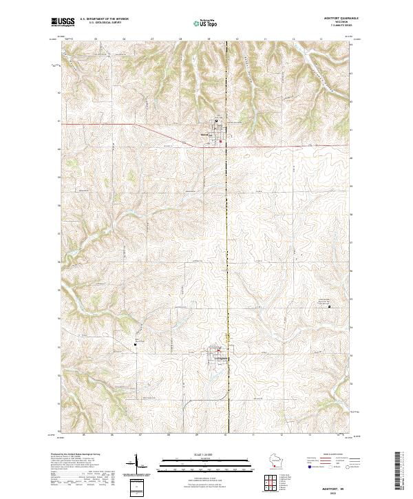 Montfort topographic map thumbnail