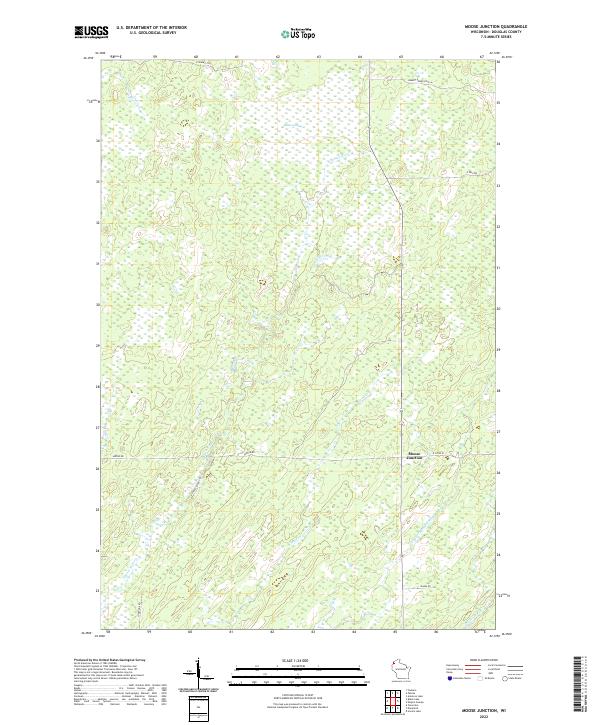 Moose Junction topographic map thumbnail
