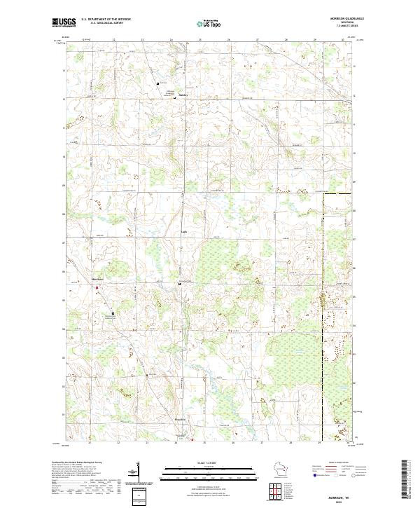 Morrison topographic map thumbnail
