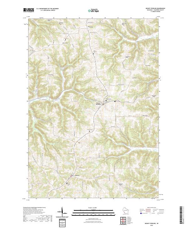 Mount Sterling topographic map thumbnail