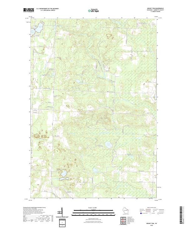 Mount Tom topographic map thumbnail