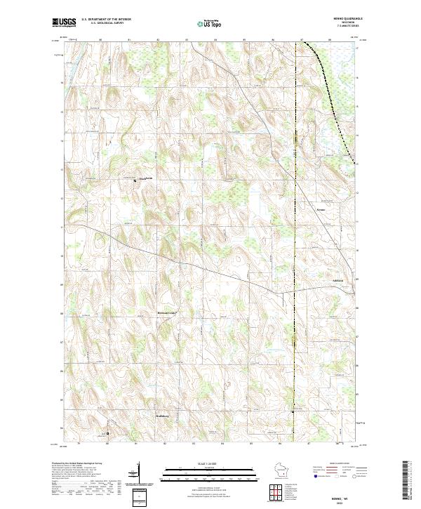 Nenno topographic map thumbnail