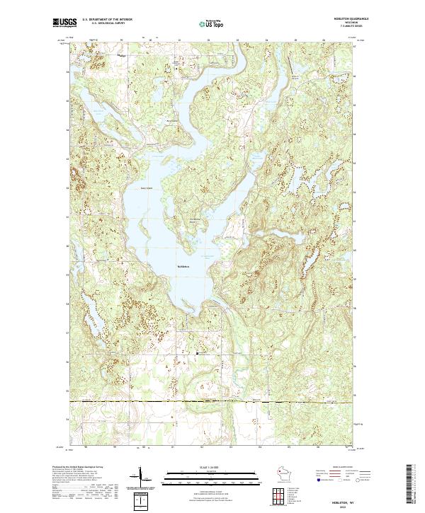 Nobleton topographic map thumbnail
