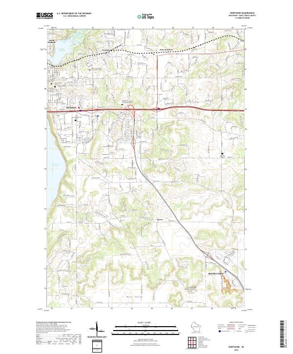 Northline topographic map thumbnail