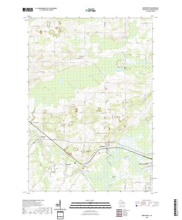 Northport topographic map thumbnail