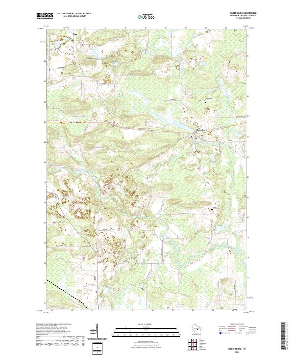 Ogdensburg topographic map thumbnail