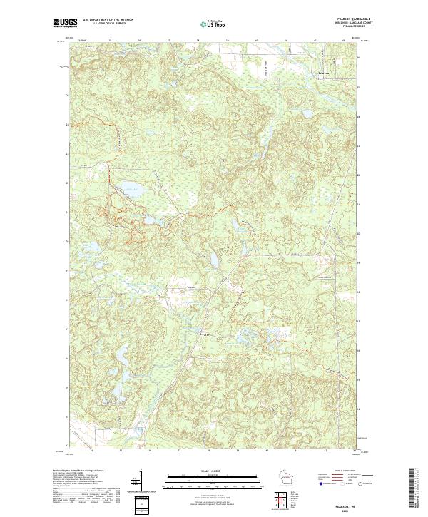 Pearson topographic map thumbnail