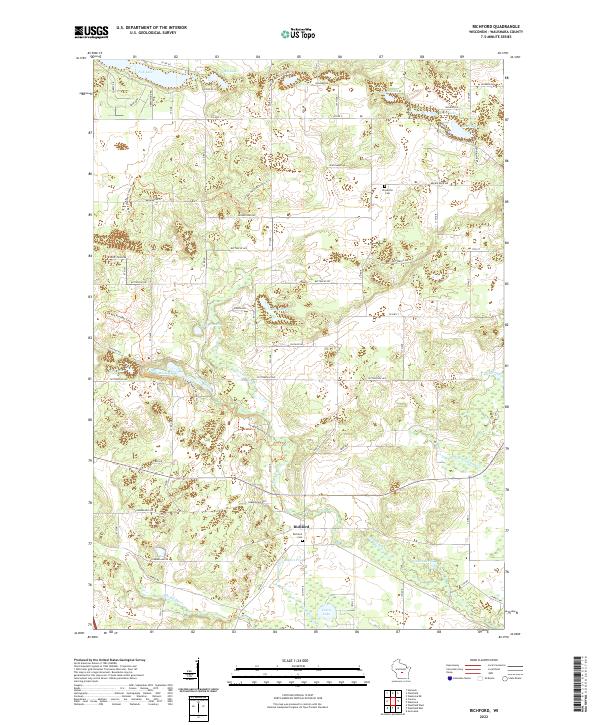 Richford topographic map thumbnail