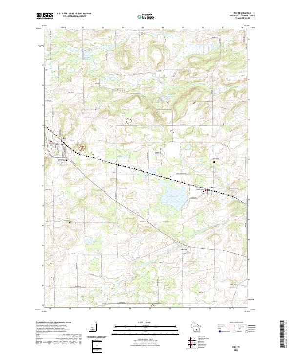 Rio topographic map thumbnail