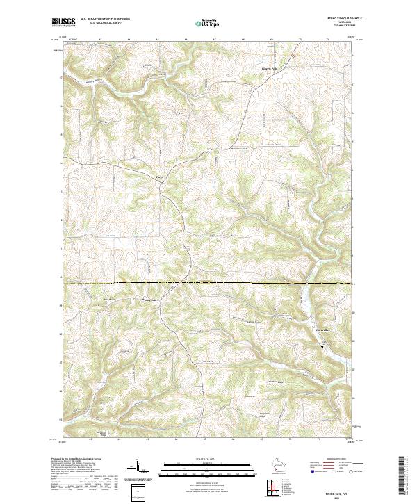 Rising Sun topographic map thumbnail