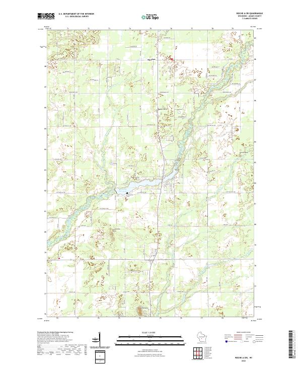 Roche A Cri topographic map thumbnail