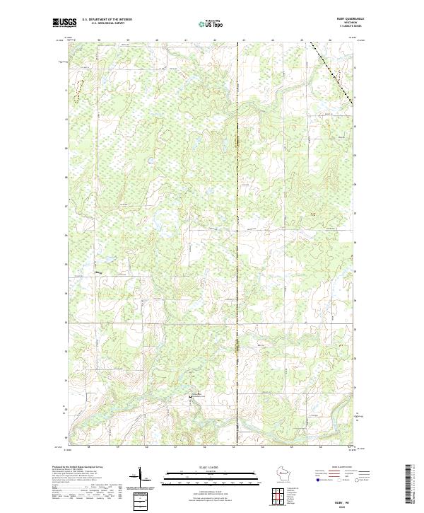 Ruby topographic map thumbnail