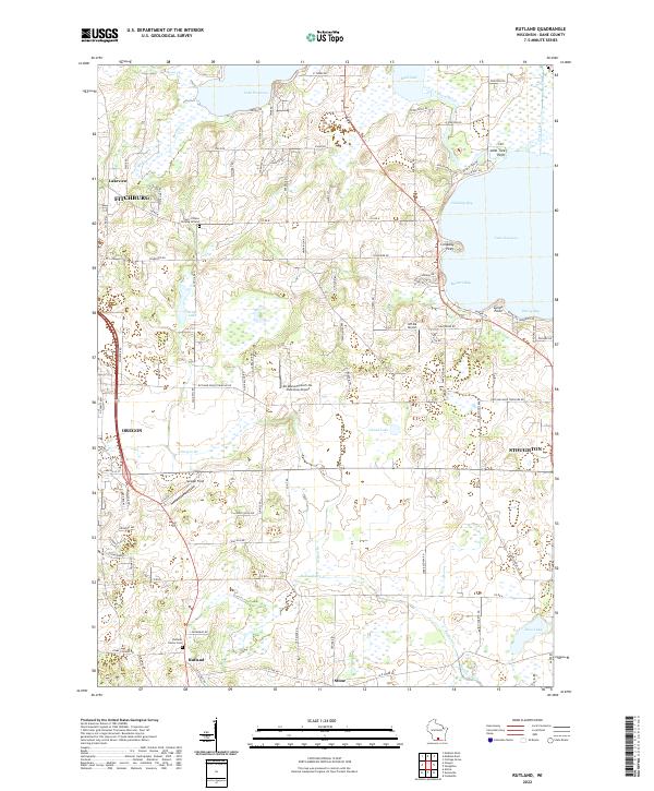 Rutland topographic map thumbnail