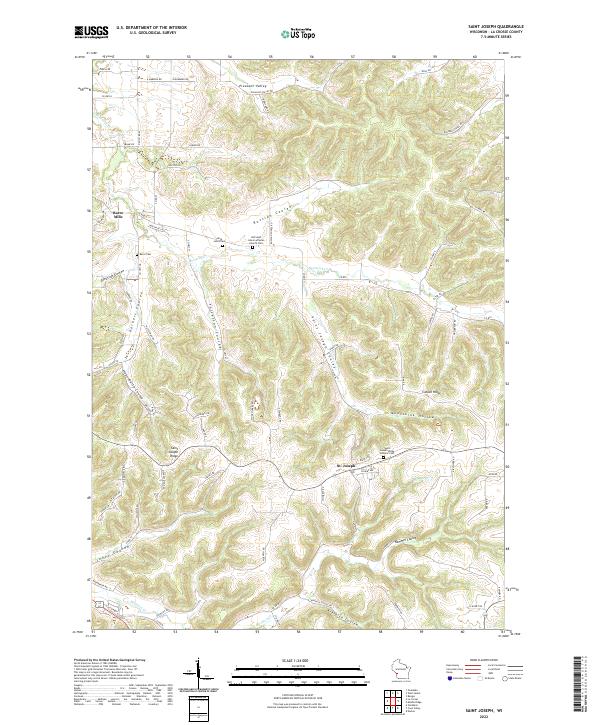 Saint Joseph topographic map thumbnail