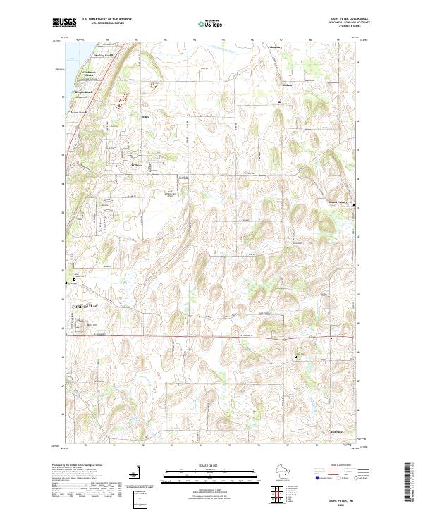 Saint Peter topographic map thumbnail