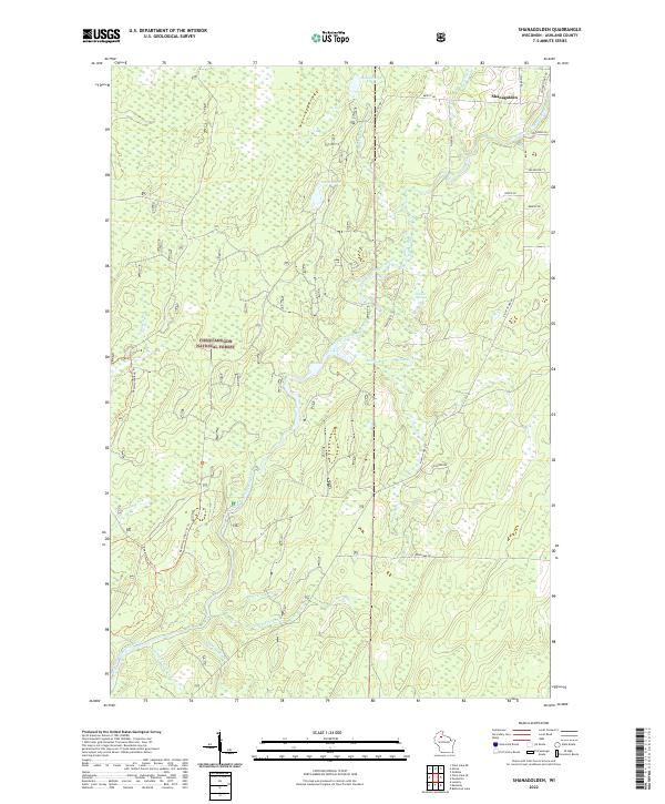 Shanagolden topographic map thumbnail