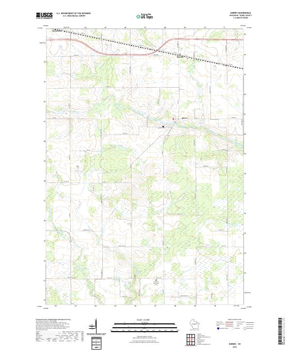 Sherry topographic map thumbnail