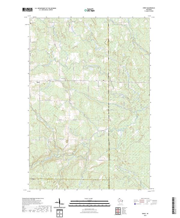 Spirit topographic map thumbnail