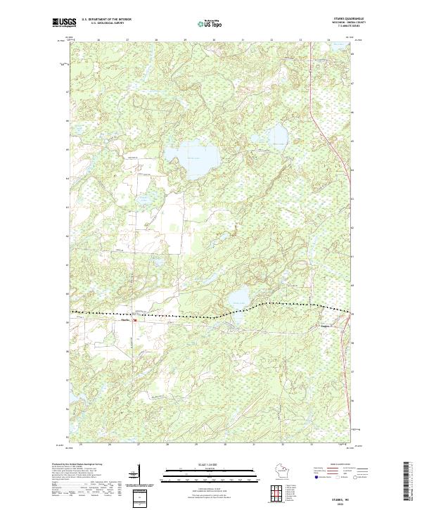 Starks topographic map thumbnail