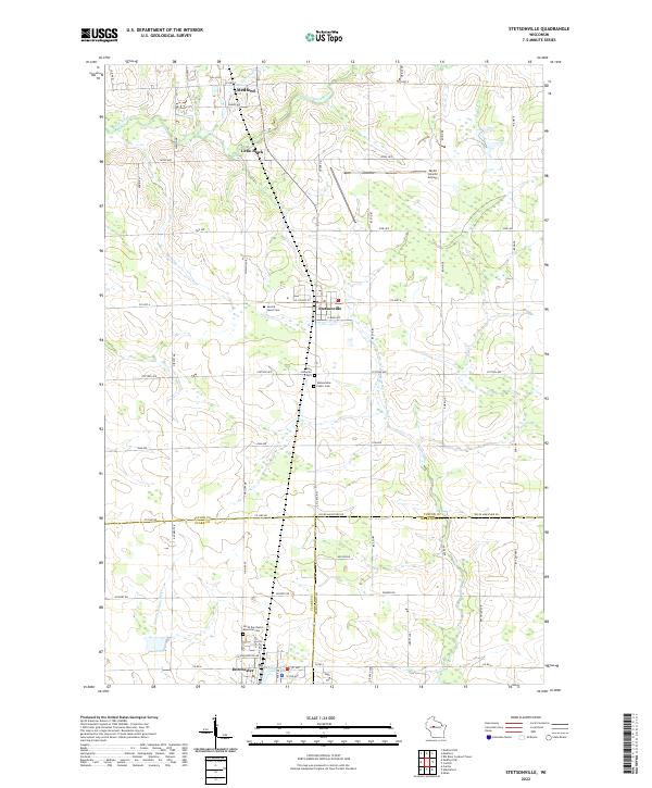 Stetsonville topographic map thumbnail