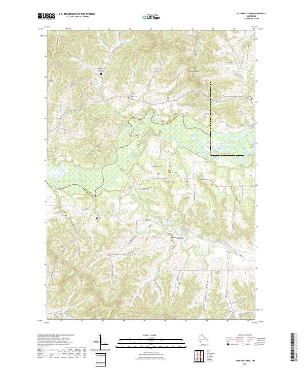 Stevenstown topographic map thumbnail