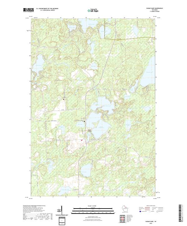 Sugar Camp topographic map thumbnail