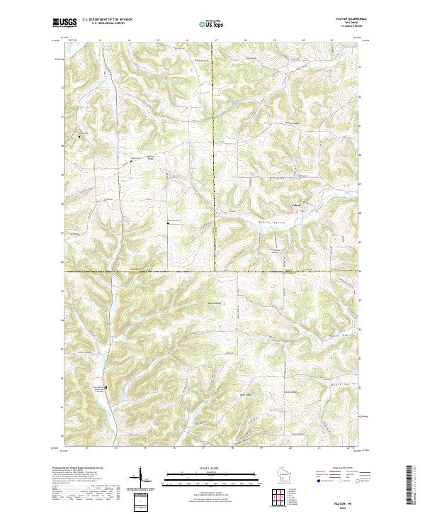 Valton topographic map thumbnail