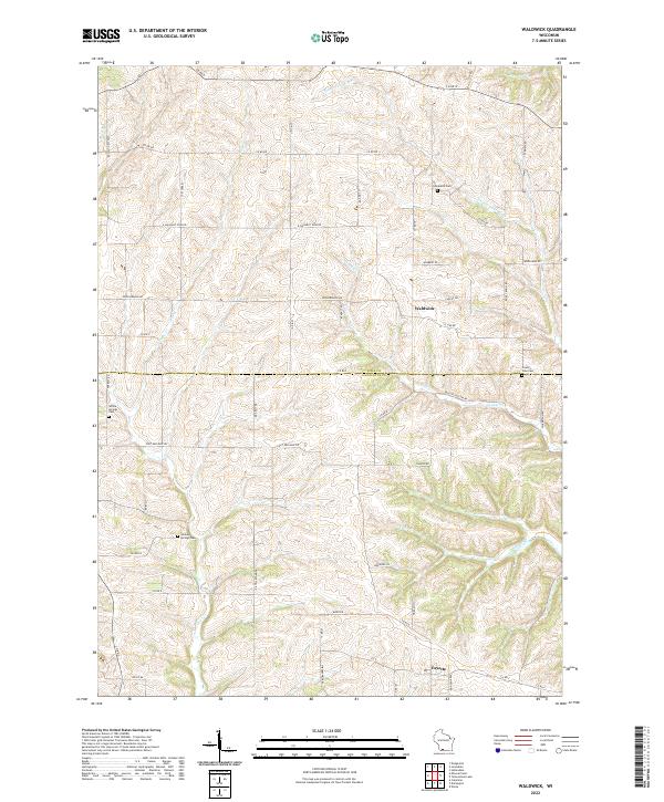 Waldwick topographic map thumbnail