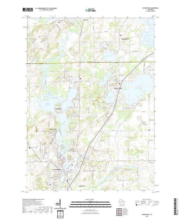 Waterford topographic map thumbnail