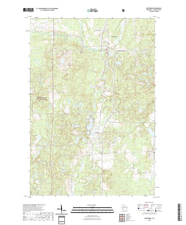 Westboro topographic map thumbnail