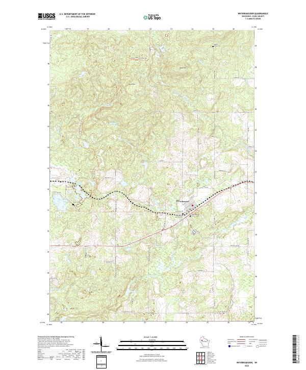 Weyerhaeuser topographic map thumbnail