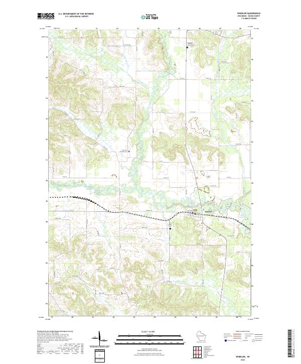 Wheeler topographic map thumbnail