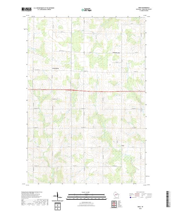 Wien topographic map thumbnail
