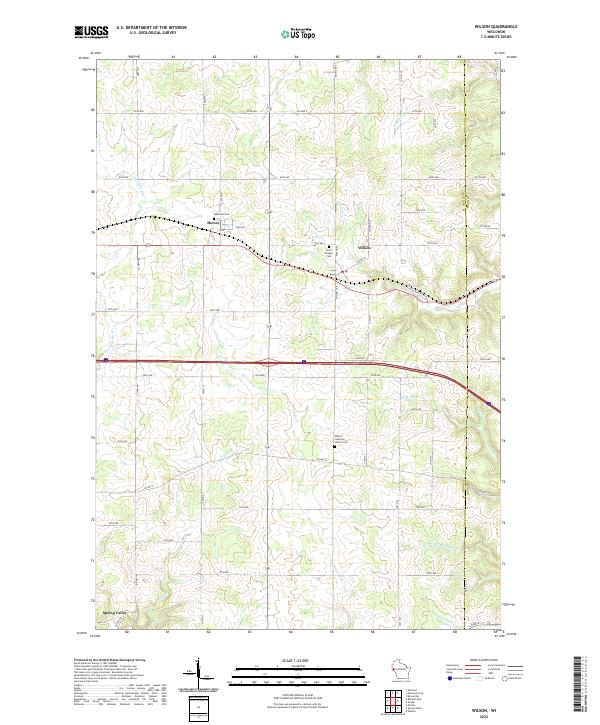 Wilson topographic map thumbnail