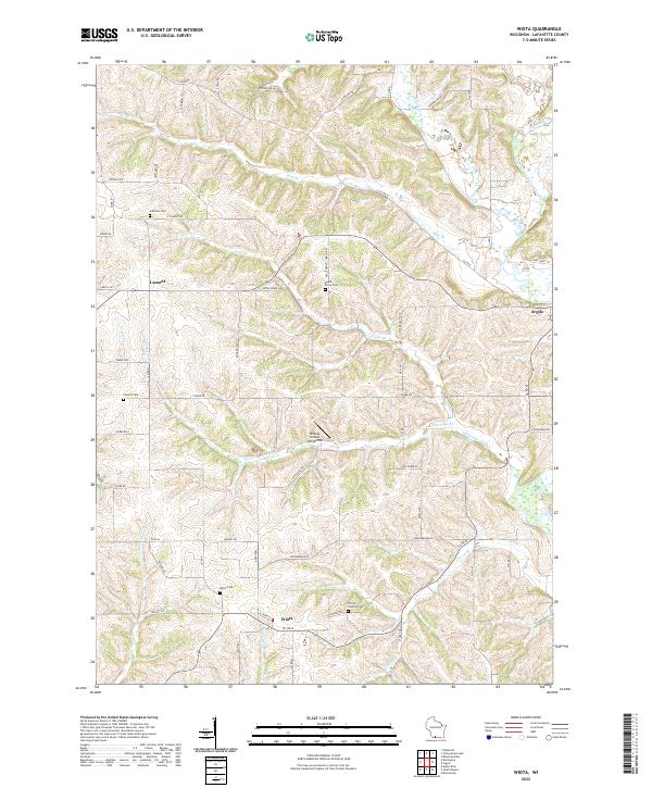 Wiota topographic map thumbnail