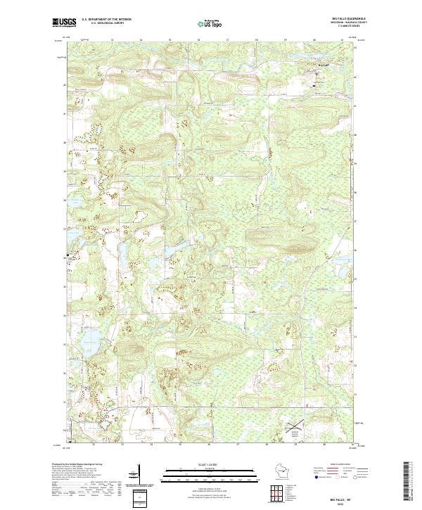 Big Falls topographic map thumbnail