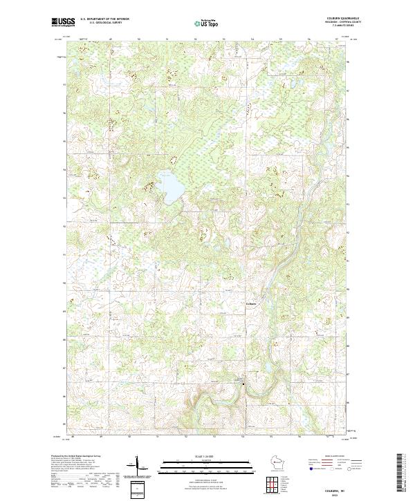 Colburn topographic map thumbnail