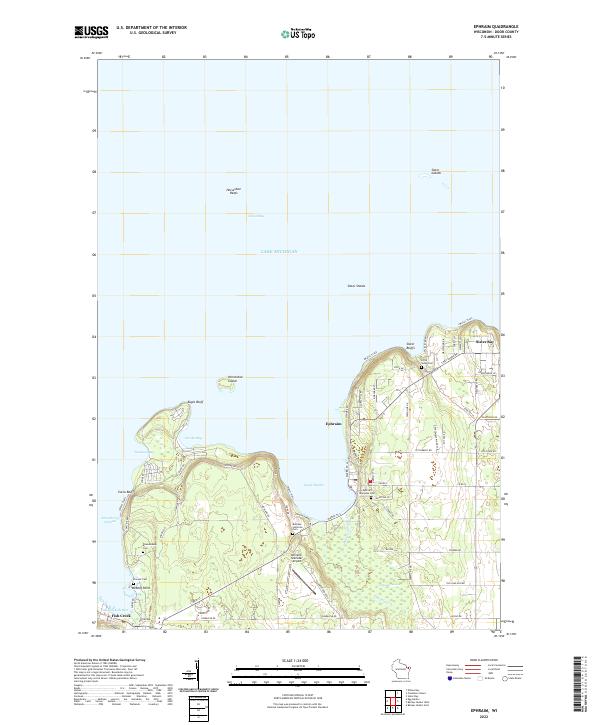 Ephraim topographic map thumbnail