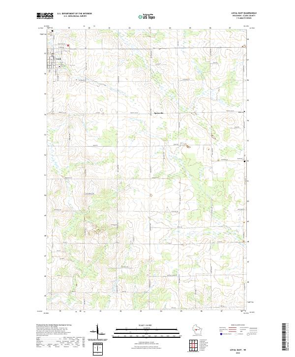 Loyal East topographic map thumbnail