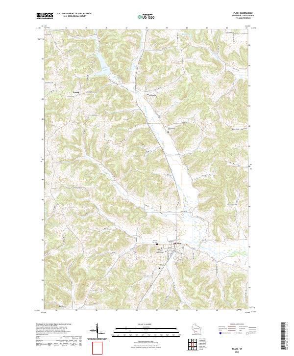 Plain topographic map thumbnail