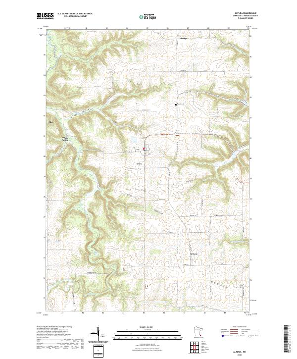 Altura topographic map thumbnail