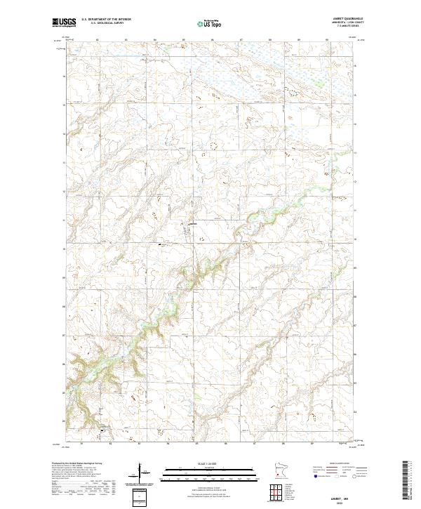 Amiret topographic map thumbnail