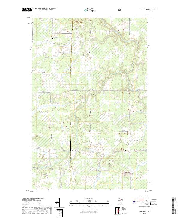 Bear River topographic map thumbnail