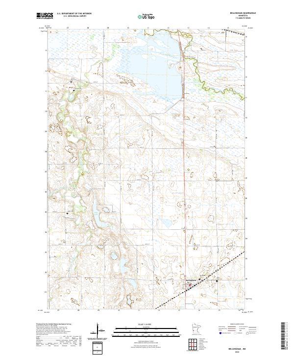 Bellingham topographic map thumbnail