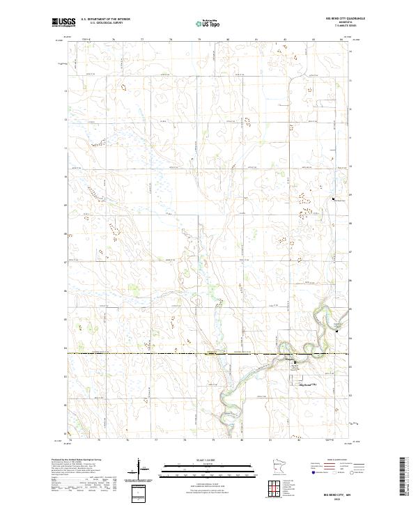 Big Bend City topographic map thumbnail