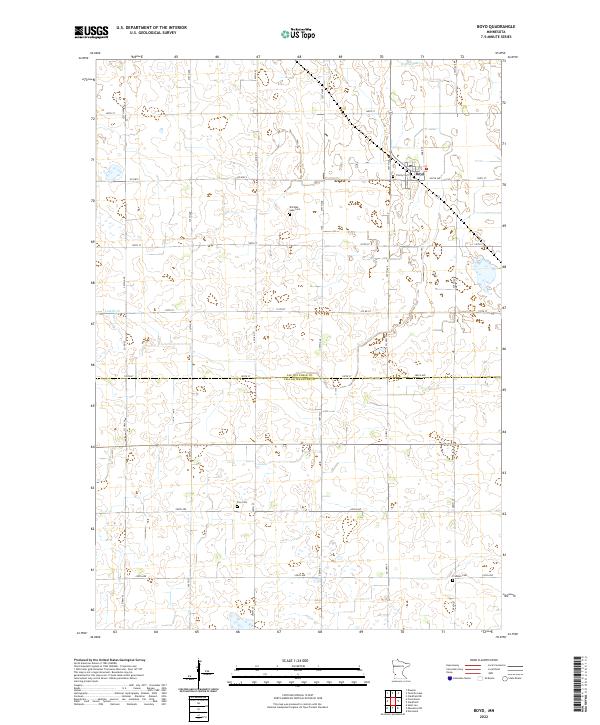 Boyd topographic map thumbnail