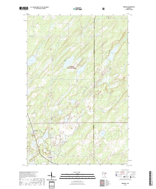 Brimson topographic map thumbnail