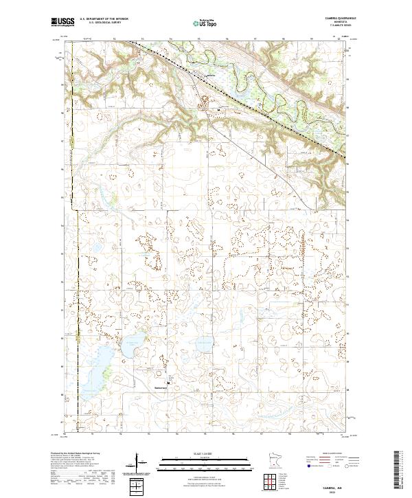 Cambria topographic map thumbnail