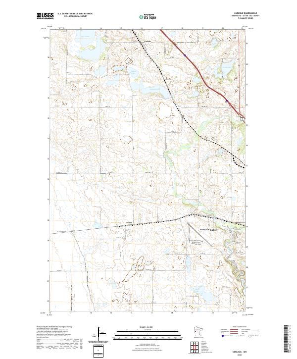 Carlisle topographic map thumbnail