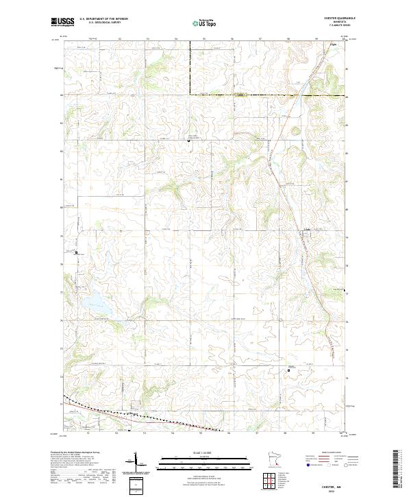Chester topographic map thumbnail
